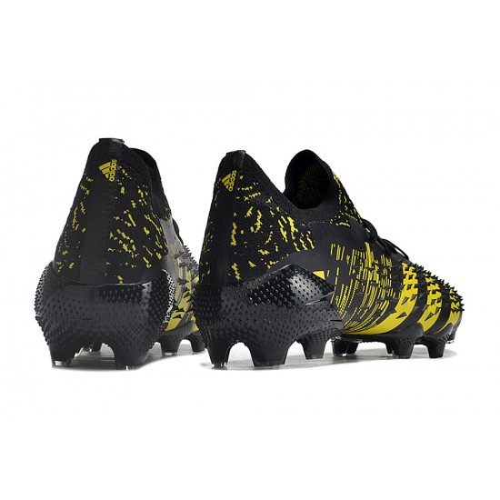 Kopačky Adidas Predator Freak.1 Low FG Černá Zlato