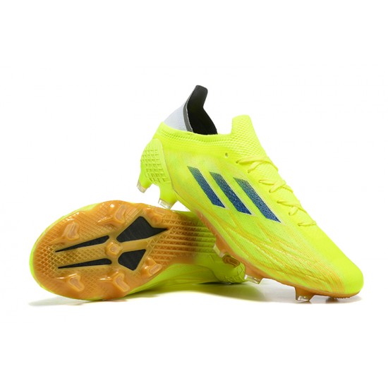 Kopačky Adidas X Speedflow FG Low-top Žlutý Zlato Černá