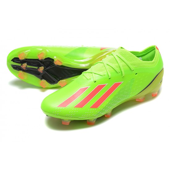 Kopačky Adidas X Speedportal .1 2022 World Cup Boots FG Low-top Zelená Růžový