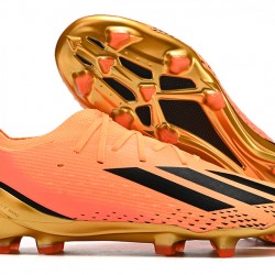 Kopačky Adidas X Speedportal .1 2022 World Cup Boots FG Low-top Oranžovýý Zlato