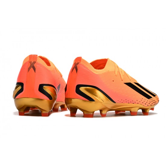 Kopačky Adidas X Speedportal .1 2022 World Cup Boots FG Low-top Oranžovýý Zlato