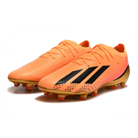 Kopačky Adidas X Speedportal .1 2022 World Cup Boots FG Low-top Oranžovýý Zlato