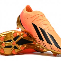 Kopačky Adidas X Speedportal .1 2022 World Cup Boots FG Low-top Oranžovýý Zlato