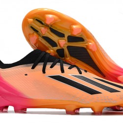 Kopačky Adidas X Speedportal .1 2022 World Cup Boots FG Low-top Růžový Oranžovýý Černá