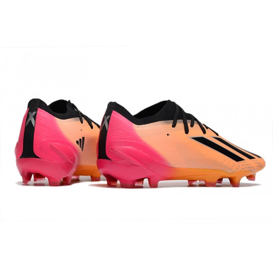 Kopačky Adidas X Speedportal .1 2022 World Cup Boots FG Low-top Růžový Oranžovýý Černá