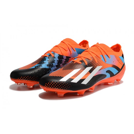 Kopačky Adidas X Speedportal .1 2022 World Cup Boots FG Low-top Červené Modrý Černá