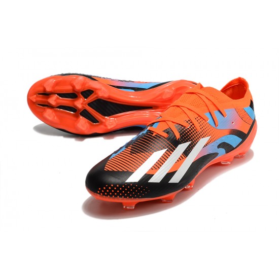 Kopačky Adidas X Speedportal .1 2022 World Cup Boots FG Low-top Červené Modrý Černá