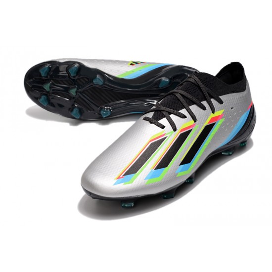 Kopačky Adidas X Speedportal .1 2022 World Cup Boots FG Low-top Sliver Černá