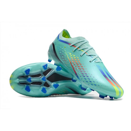 Kopačky Adidas X Speedportal .1 2022 World Cup Boots FG Low-top Turqoise Multi