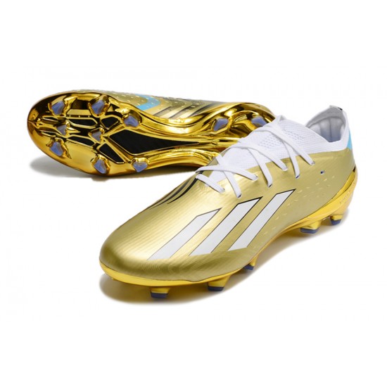 Kopačky Adidas X Speedportal .1 2022 World Cup Boots FG Low-top Bílý Zlato