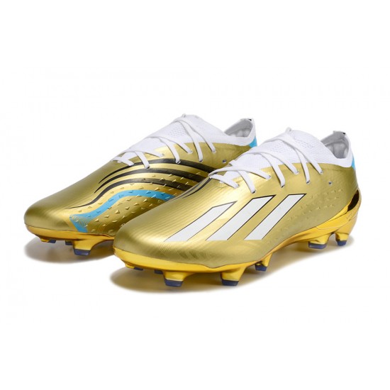 Kopačky Adidas X Speedportal .1 2022 World Cup Boots FG Low-top Bílý Zlato