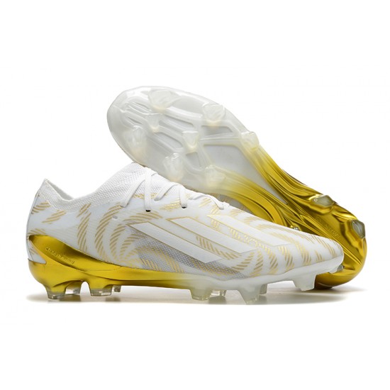 Kopačky Adidas X Speedportal .1 2022 World Cup Boots FG Low-top Bílý Zlato