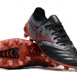 Kopačky Mizuno Morelia Neo Iii Made In Japan AG Low-Top Černá Hnědý 