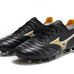 Kopačky Mizuno Morelia Neo Iii Made In Japan AG Low-Top Černá Zlato 