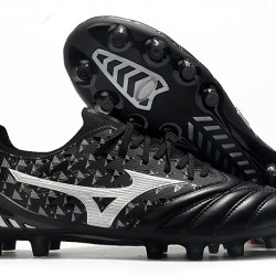 Kopačky Mizuno Morelia Neo Iii Made In Japan AG Low-Top Černá Šedá 