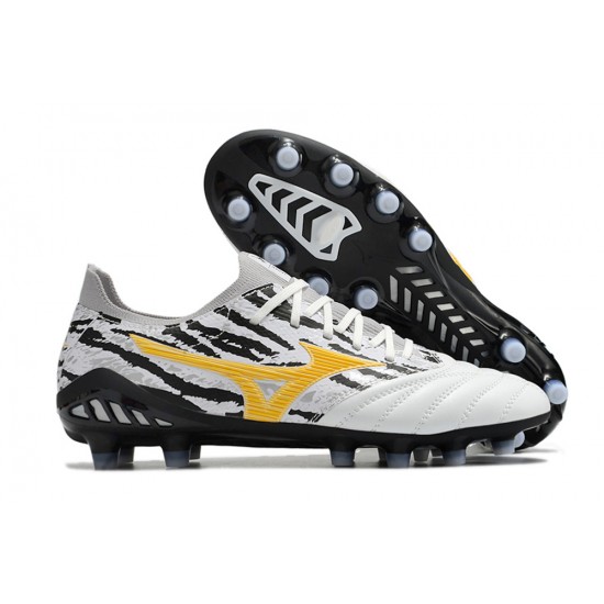 Kopačky Mizuno Morelia Neo Iii Made In Japan AG Low-Top Černá Bílý 