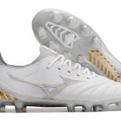 Kopačky Mizuno Morelia Neo Iii Made In Japan AG Low-Top Zlato Bílý 