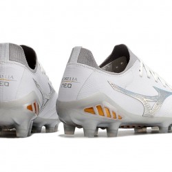 Kopačky Mizuno Morelia Neo Iii Made In Japan AG Low-Top Zlato Bílý 