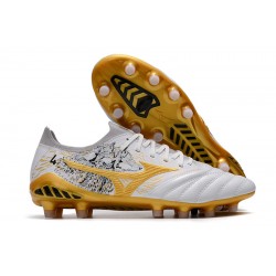 Kopačky Mizuno Morelia Neo Iii Made In Japan AG Low-Top Bílý Zlato 