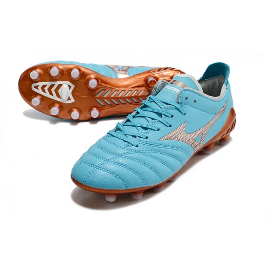 Kopačky Mizuno Morelia Neo Iii Pro AG Low-Top Turqoise 