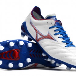 Kopačky Mizuno Morelia Neo Iii Pro AG Low-Top Bílý Dark Modrý 