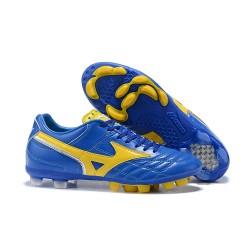 Kopačky Mizuno Wave Cup Legend FG Modrý Žlutý Low-top