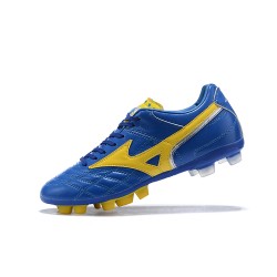 Kopačky Mizuno Wave Cup Legend FG Modrý Žlutý Low-top