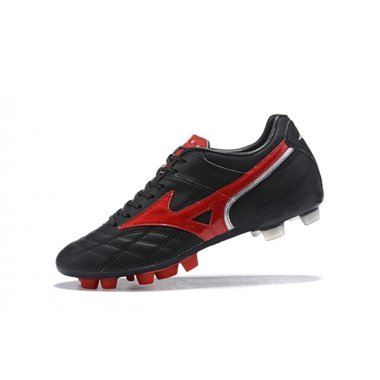 Kopačky Mizuno Wave Cup Legend FG LightČervené Černá Bílý Low-top