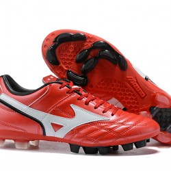 Kopačky Mizuno Wave Cup Legend FG Červené Černá Bílý Low-top