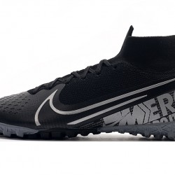 2020 Kopačky Nike Mercurial Superfly 7 Elite MDS TF Flyknit Černá