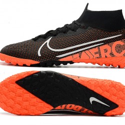 2020 Kopačky Nike Mercurial Superfly 7 Elite MDS TF Flyknit Černá oranžový