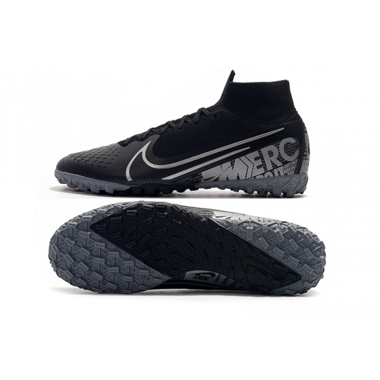 2020 Kopačky Nike Mercurial Superfly 7 Elite MDS TF Flyknit Černá