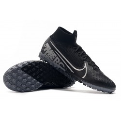 2020 Kopačky Nike Mercurial Superfly 7 Elite MDS TF Flyknit Černá