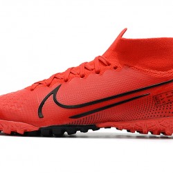 2020 Kopačky Nike Mercurial Superfly 7 Elite MDS TF Flyknit Červené