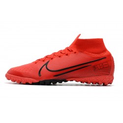 2020 Kopačky Nike Mercurial Superfly 7 Elite MDS TF Flyknit Červené