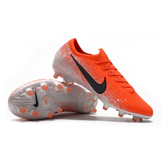 Kopačky Nike Mercurial Vapor Fury VII Elite AG oranžový Bílý