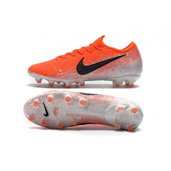 Kopačky Nike Mercurial Vapor Fury VII Elite AG oranžový Bílý