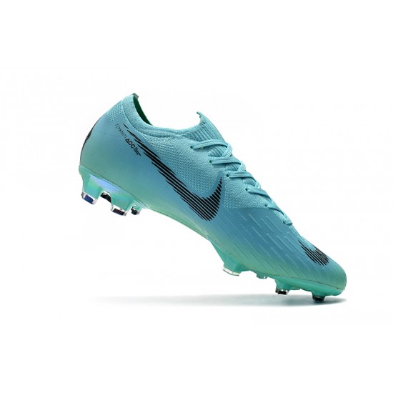 Kopačky Nike Mercurial Vapor Fury VII Elite FG Modrý Zelená