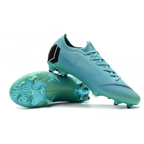 Kopačky Nike Mercurial Vapor Fury VII Elite FG Modrý Zelená