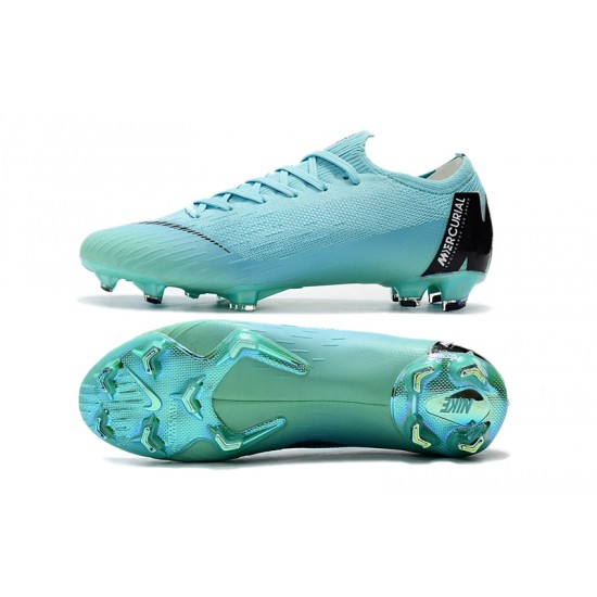 Kopačky Nike Mercurial Vapor Fury VII Elite FG Modrý Zelená