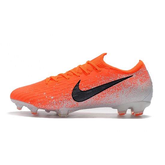 Kopačky Nike Mercurial Vapor Fury VII Elite FG oranžový Bílý