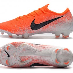 Kopačky Nike Mercurial Vapor Fury VII Elite FG oranžový Bílý