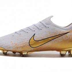 Kopačky Nike Mercurial Vapor Fury VII Elite FG Bílý Zlatý