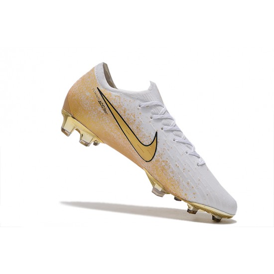 Kopačky Nike Mercurial Vapor Fury VII Elite FG Bílý Zlatý