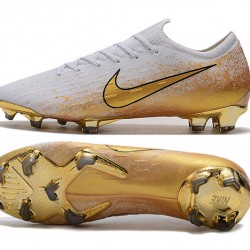 Kopačky Nike Mercurial Vapor Fury VII Elite FG Bílý Zlatý