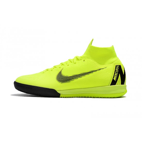 Kopačky Nike SuperflyX 6 Elite IC Neon Zelená