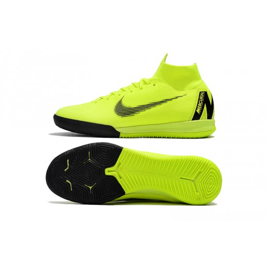 Kopačky Nike SuperflyX 6 Elite IC Neon Zelená