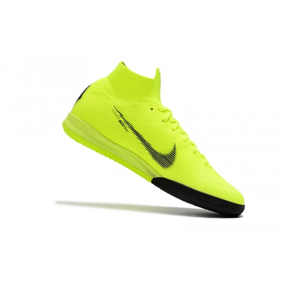 Kopačky Nike SuperflyX 6 Elite IC Neon Zelená