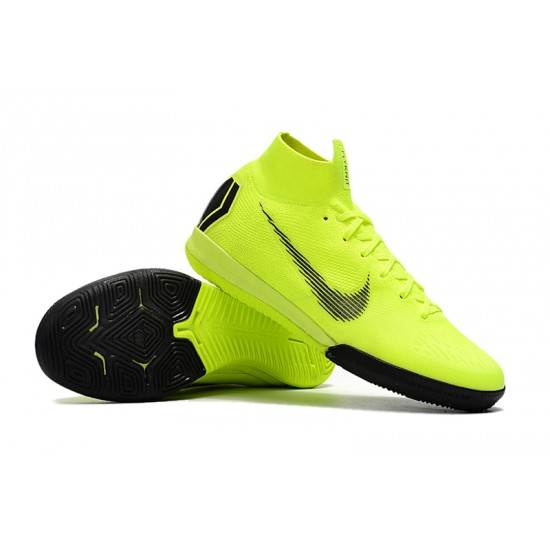 Kopačky Nike SuperflyX 6 Elite IC Neon Zelená