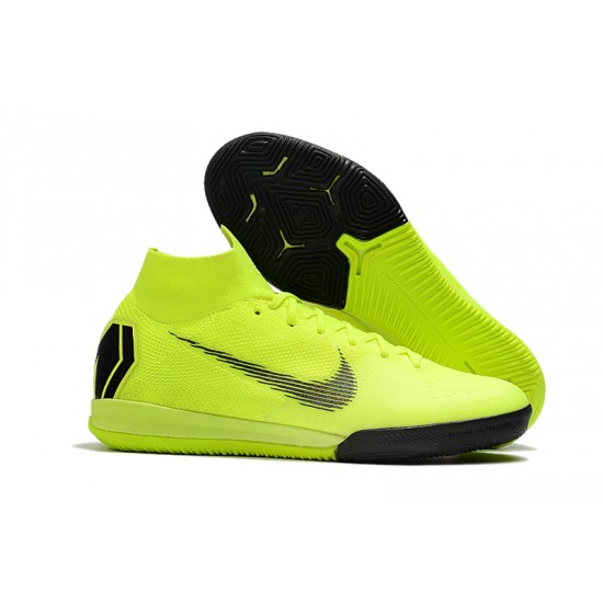 Kopačky Nike SuperflyX 6 Elite IC Neon Zelená